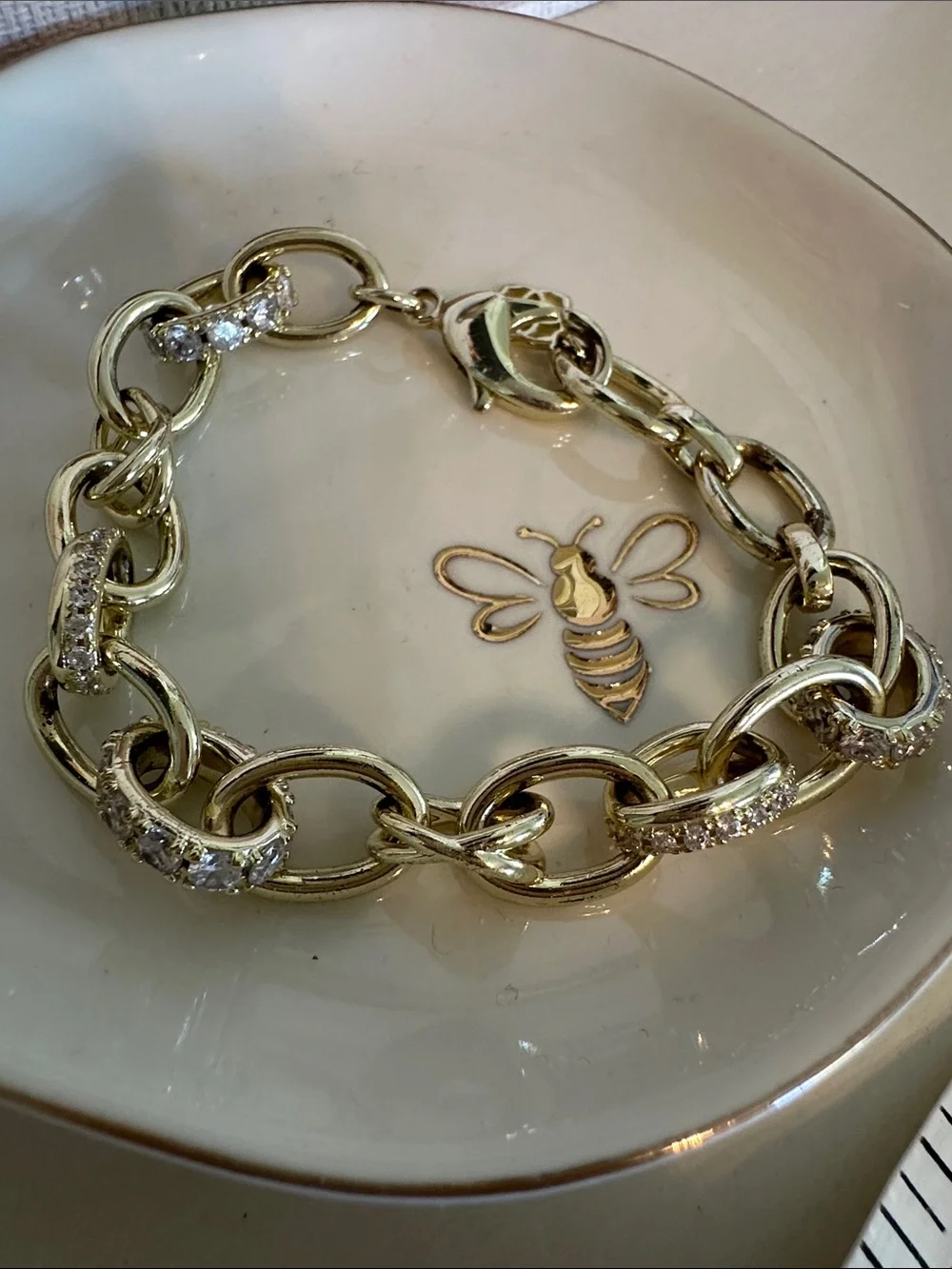 Kendra Scott Gold & Rhinestone Necklace and Bracelet Set- STUNNING  Rare set✨
